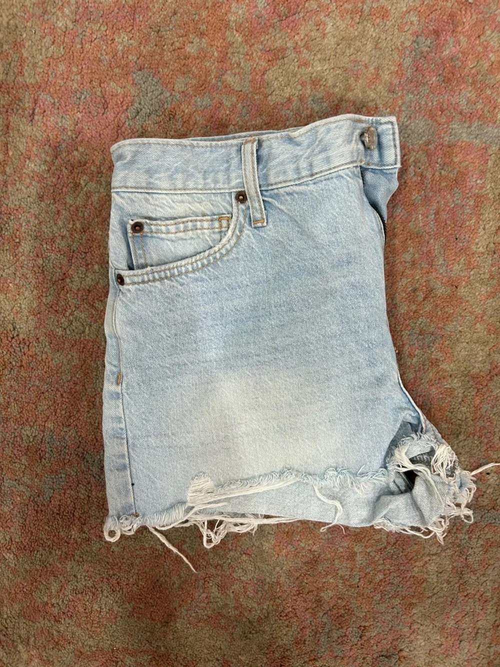 BDG Urban Outfitters Girlfriend High-Rise Denim Shorts- 27